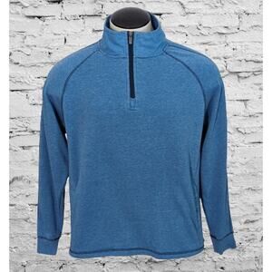 MARGARITAVILLE Long Sleeve Blue Lightweight Pullover Jacket Size MEDIUM